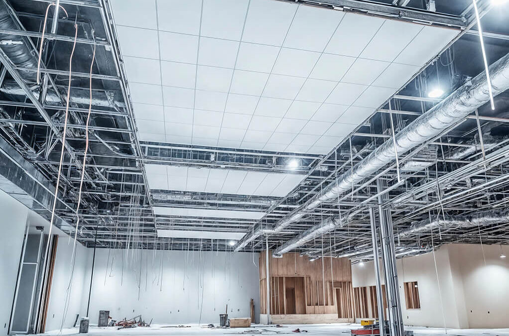 Groupe Rodrigue – Système interieur – plafond